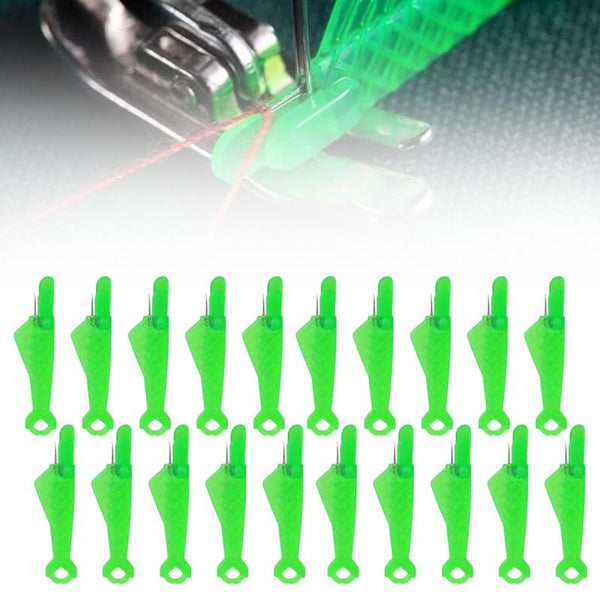 Upgraded Fish Type Sewing Machine Needle Threader, 2024 New Automatic Sewing Needle Threader Tool, Quick Sewing Machine Loop Needle Threaders (5 Pcs)