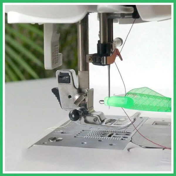 Upgraded Fish Type Sewing Machine Needle Threader, 2024 New Automatic Sewing Needle Threader Tool, Quick Sewing Machine Loop Needle Threaders (5 Pcs)