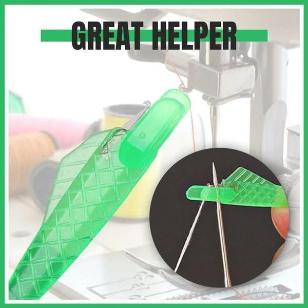 Upgraded Fish Type Sewing Machine Needle Threader, 2024 New Automatic Sewing Needle Threader Tool, Quick Sewing Machine Loop Needle Threaders (5 Pcs)