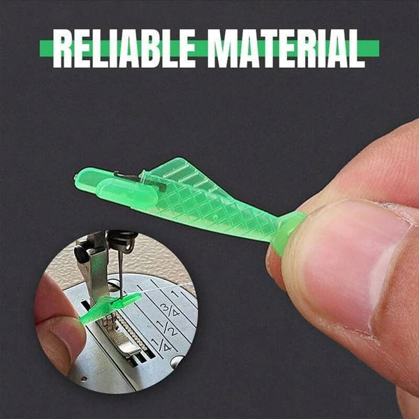 Upgraded Fish Type Sewing Machine Needle Threader, 2024 New Automatic Sewing Needle Threader Tool, Quick Sewing Machine Loop Needle Threaders (5 Pcs)