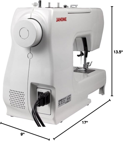 Janome 2212 Front-Loading Sewing Machine with 12 Built-In Stitches