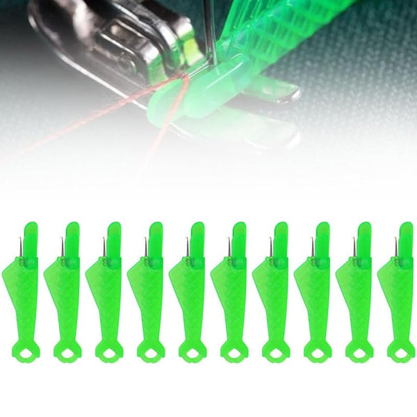 Upgraded Fish Type Sewing Machine Needle Threader, 2024 New Automatic Sewing Needle Threader Tool, Quick Sewing Machine Loop Needle Threaders (5 Pcs)