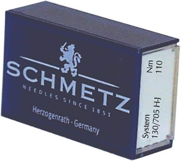 SCHMETZ Jean & Denim Sewing Machine Needles - Precision Needles for Heavy Fabric, Size 110/18, 5-Needle Cards, Pack of 5