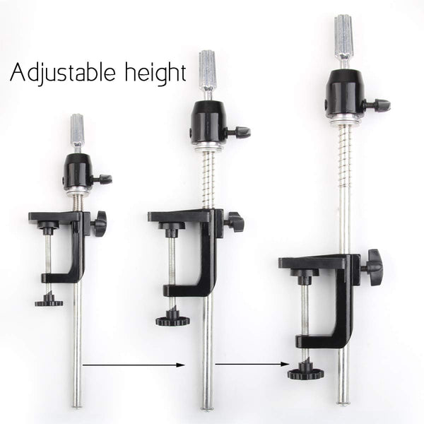 AliLeader 55 Inch Wig Stand Tripod with Head Heavy Duty Wig Stand Tripod Wig Head Stand Wig Tripod Stand with Tool Tray (Mannequin Head Not Included)