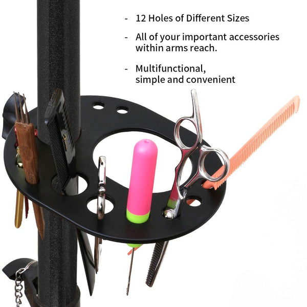 AliLeader 55 Inch Wig Stand Tripod with Head Heavy Duty Wig Stand Tripod Wig Head Stand Wig Tripod Stand with Tool Tray (Mannequin Head Not Included)