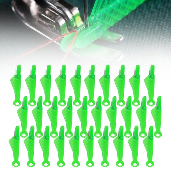 Upgraded Fish Type Sewing Machine Needle Threader, 2024 New Automatic Sewing Needle Threader Tool, Quick Sewing Machine Loop Needle Threaders (5 Pcs)