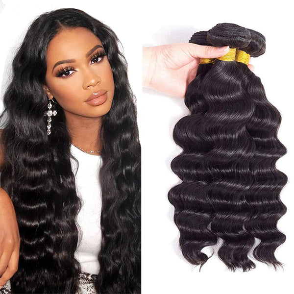 12A Grade Brazilian Virgin Hair Straight 3 Bundles with Closure (18 20 22+16"Closure) 100% Unprocessed Virgin Brazilian Remy Straight Human Hair Bundles with Lace Closure Natural Color