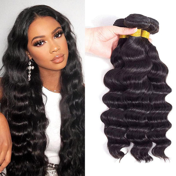 12A Grade Brazilian Virgin Hair Straight 3 Bundles with Closure (18 20 22+16"Closure) 100% Unprocessed Virgin Brazilian Remy Straight Human Hair Bundles with Lace Closure Natural Color