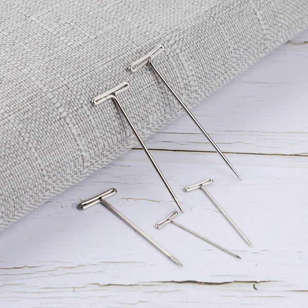 Mr. Pen- T-Pins, 220 Pack, 5 Sizes, Straight Wigs Pins, Sewing T-Pins for Blocking Knitting, Wig Making and Crafts, Sewing & Office Wall