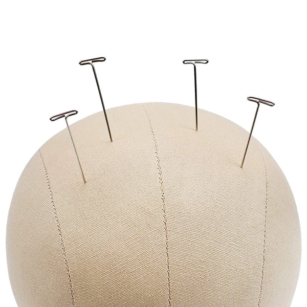 GEX 22" Canvas Cork Wig Head with 55" Mannequin Tripod For Wig Making Cosmetology Hairdressing Display Training Doll Head Adjustable Alloy Stand