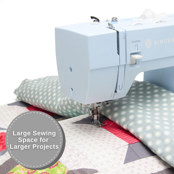 SINGER Heavy Duty 4423 High Speed Sewing Machine with Accessory Kit | Strong Motor With Enhanced Piercing Power, 97 Stitch Applications, Full Metal frame, 1-step Buttonhole & LED Light