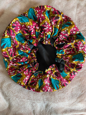 PRINTED AND SILK BONNETS