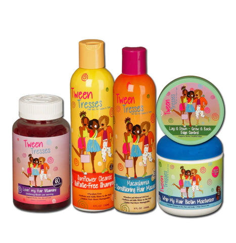 Tween Tresses 5pc Natural Hair Care System